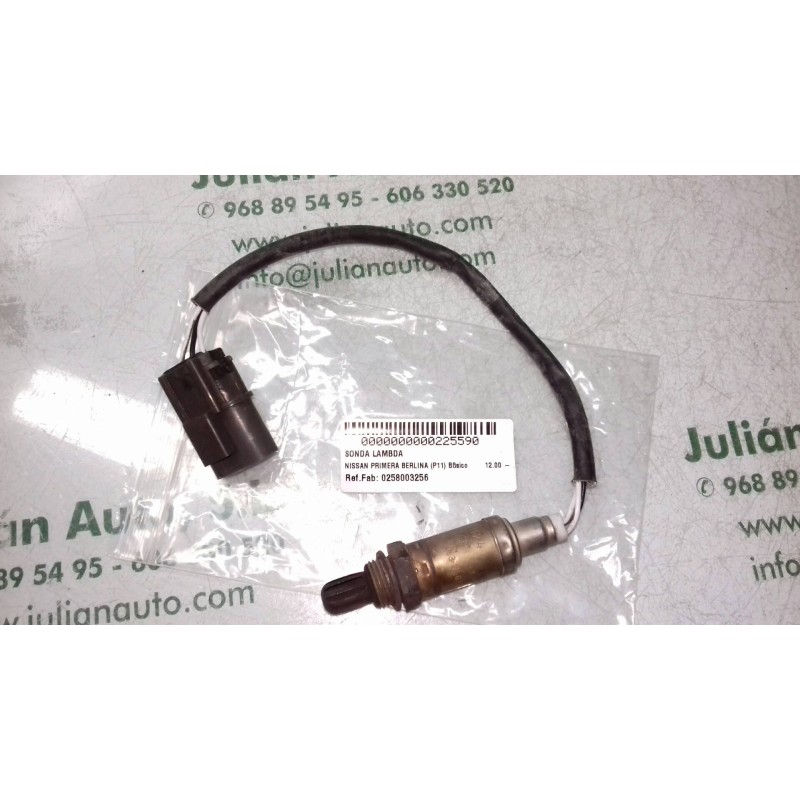 Recambio de sonda lambda para nissan primera berlina (p11) básico referencia OEM IAM 0258003256 0258003256/257 3 PINES