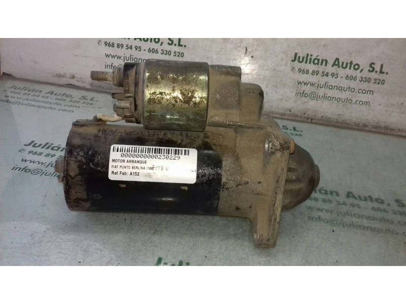Recambio de motor arranque para fiat punto berlina (188) 1.9 d (i) referencia OEM IAM A152 0001109048 BOSCH