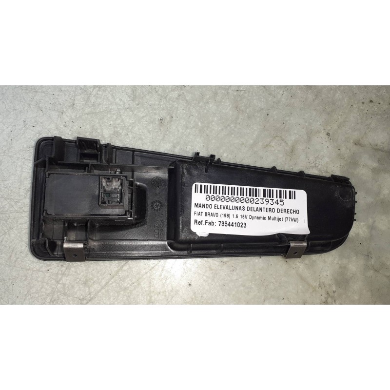 Recambio de mando elevalunas delantero derecho para fiat bravo (198) 1.6 16v dynamic multijet (77kw) referencia OEM IAM 73544102