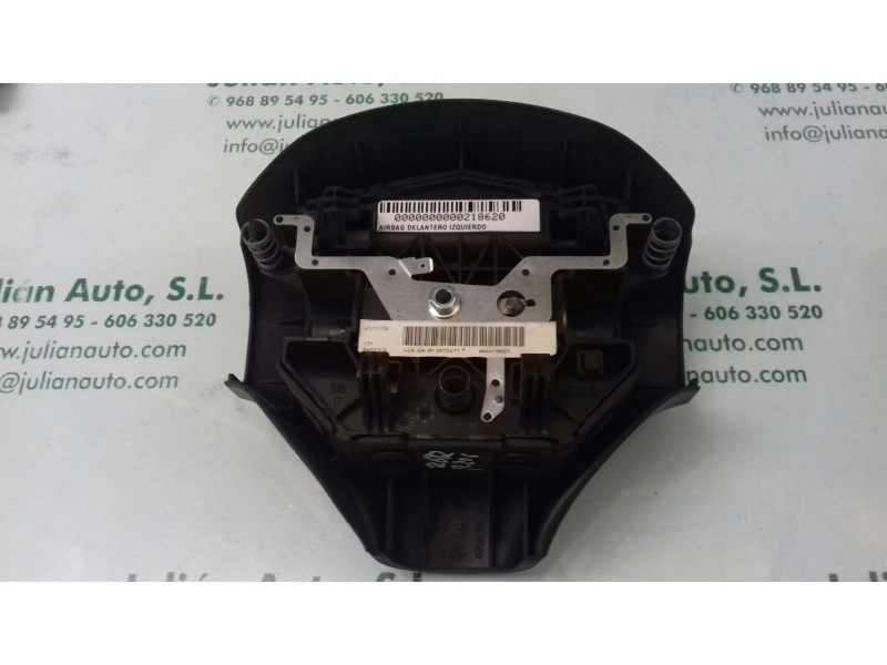 Recambio de airbag delantero izquierdo para peugeot 206 sw xs referencia OEM IAM 96441166ZR  DOS CONECTORES