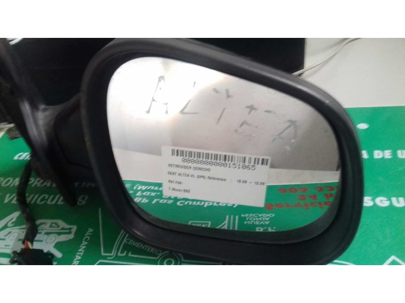 Recambio de retrovisor derecho para seat altea xl (5p5) reference referencia OEM IAM   ELECTRICO