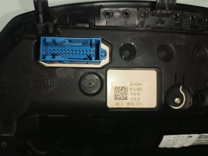Recambio de cuadro instrumentos para citroen c4 berlina collection referencia OEM IAM 96613462ZD 281143604 JOHNSON CONTROLS