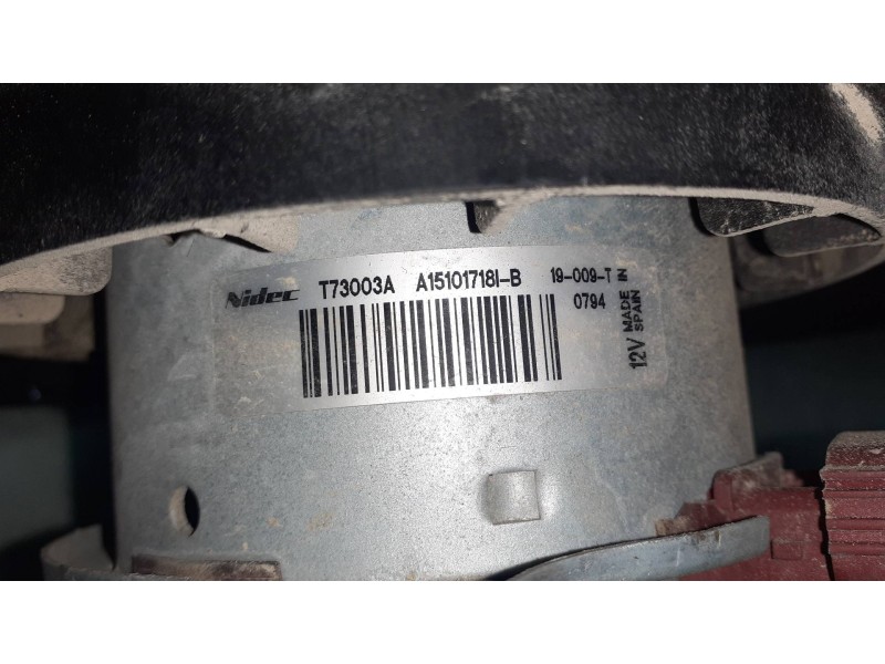 Recambio de electroventilador para ford ecosport (cr6) titanium referencia OEM IAM A15101718 T73003A NIDEC
