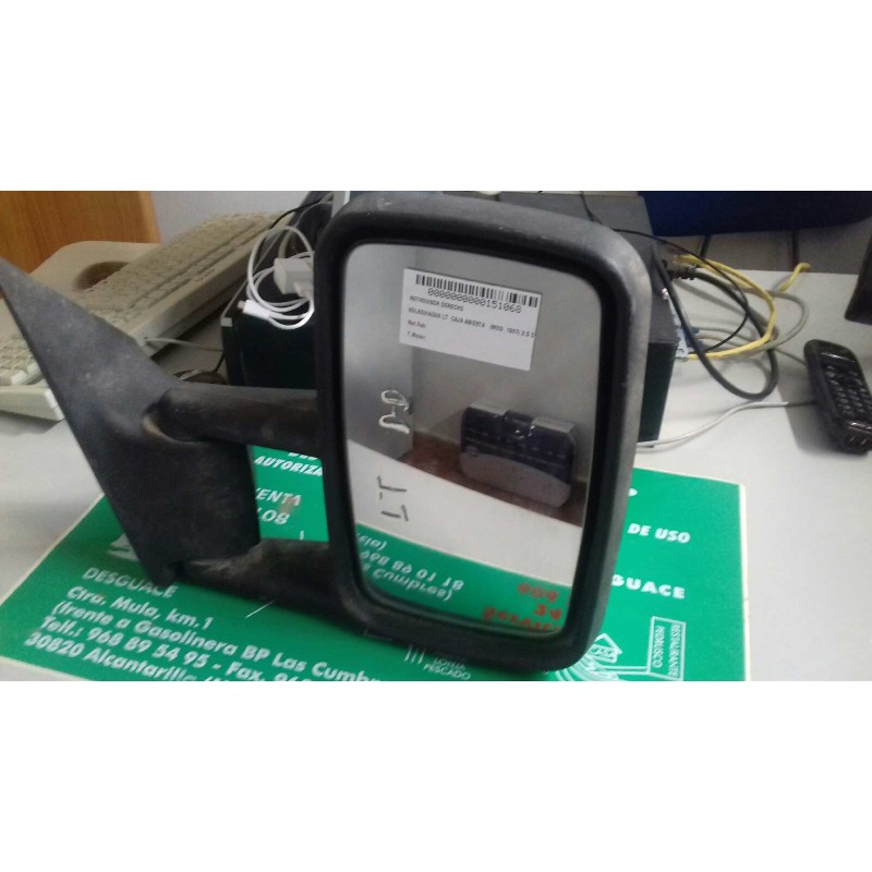 Recambio de retrovisor derecho para volkswagen lt caja abierta (mod. 1997) 2.5 diesel cat (agx) referencia OEM IAM   MANUAL