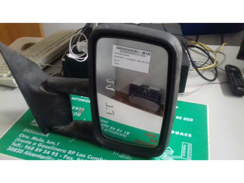 Recambio de retrovisor derecho para volkswagen lt caja abierta (mod. 1997) 2.5 diesel cat (agx) referencia OEM IAM   MANUAL