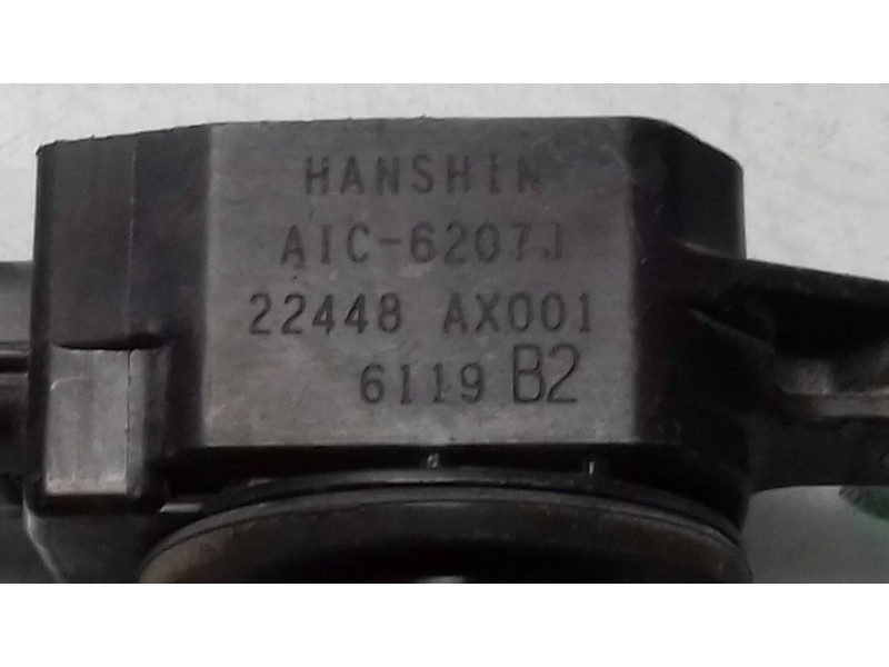 Recambio de bobina encendido para nissan micra (k12e) acenta referencia OEM IAM AIC6207J 22448AX001 HANSHIN
