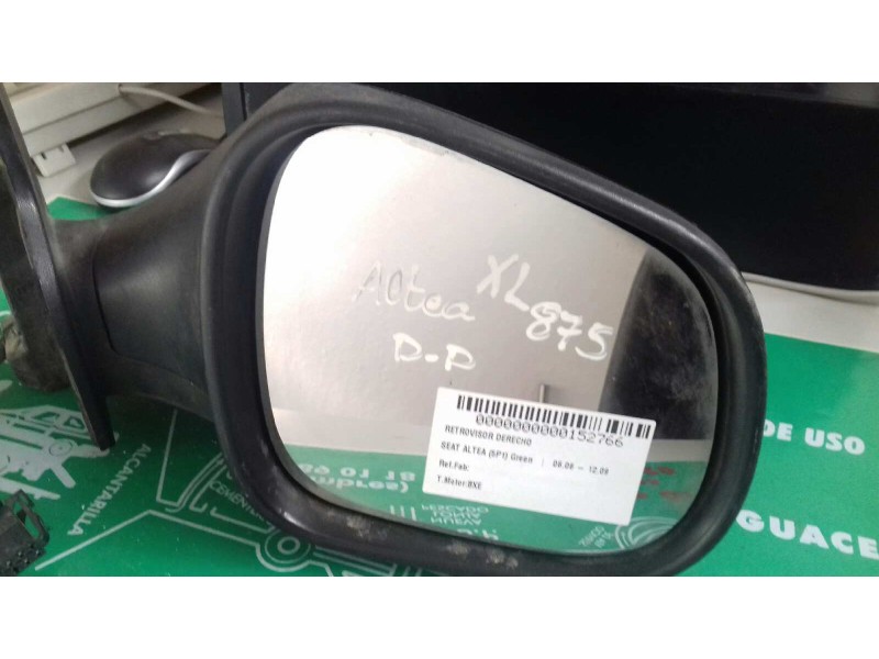 Recambio de retrovisor derecho para seat altea xl (5p5) reference referencia OEM IAM   ELECTRICO
