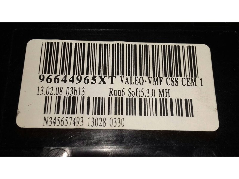 Recambio de mando luces para citroen c4 berlina vtr plus referencia OEM IAM 96644965XT N345657493 VALEO