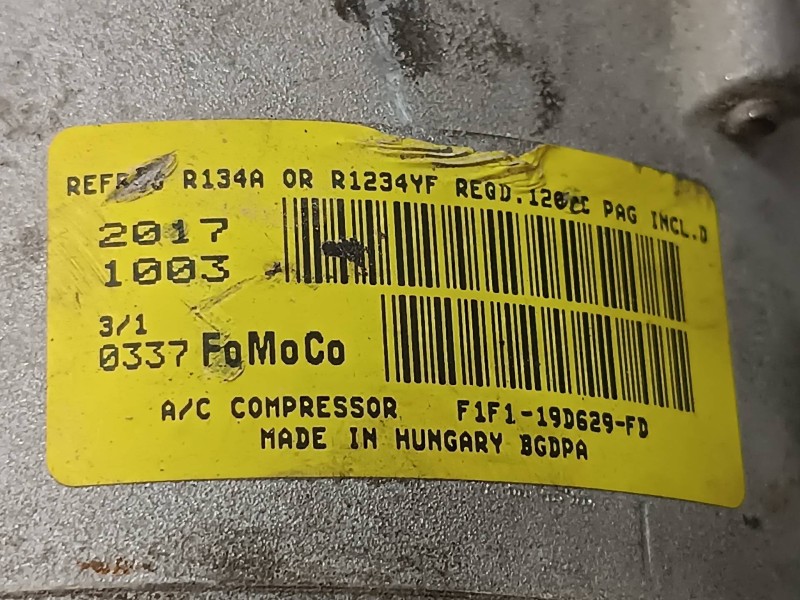 Recambio de compresor aire acondicionado para ford focus lim. titanium referencia OEM IAM F1F119D629FD  FOMOCO
