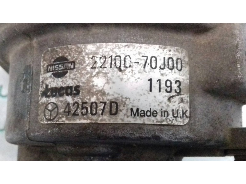 Recambio de delco para nissan primera berl./familiar (p10/w10) invitation berlina (p10) referencia OEM IAM 2210070J00 42507D LUC