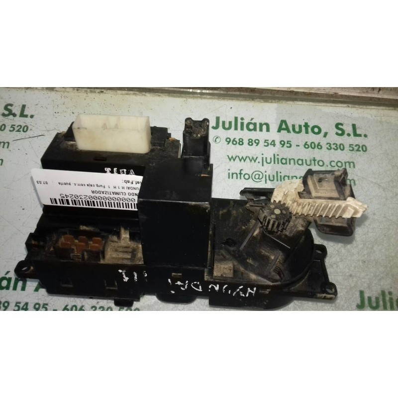 Recambio de mando climatizador para hyundai h 1 h 1 furg.caja cerr.c. puerta referencia OEM IAM   