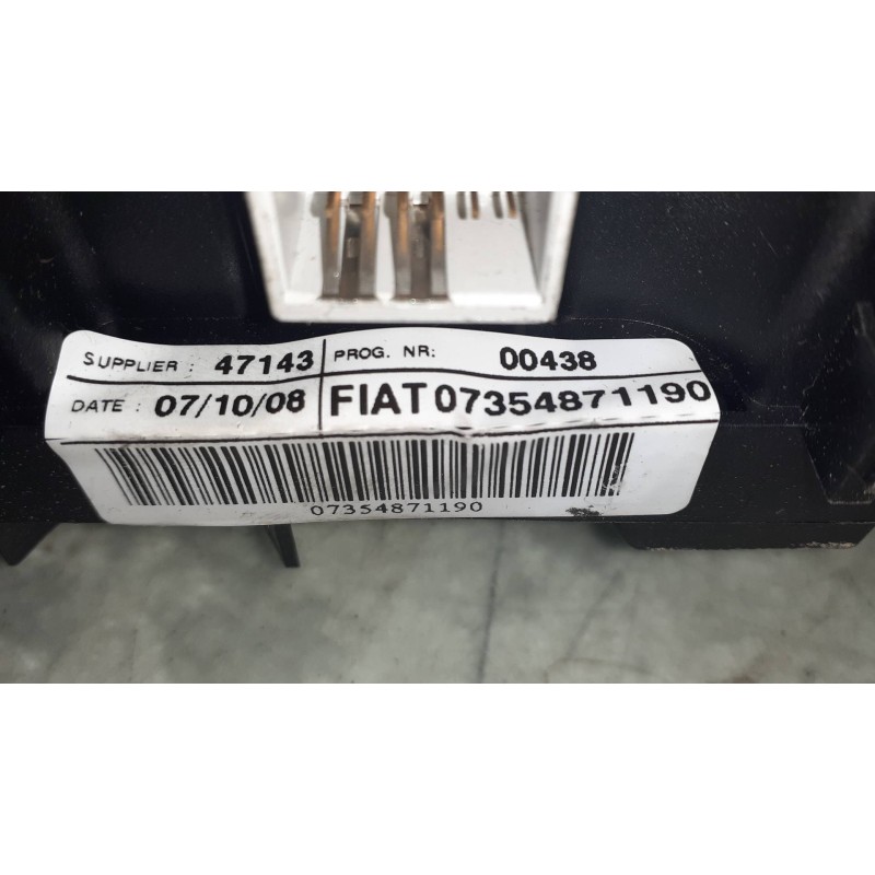 Recambio de mando luces para fiat bravo (198) 1.6 16v dynamic multijet (77kw) referencia OEM IAM 7354871190 B826 