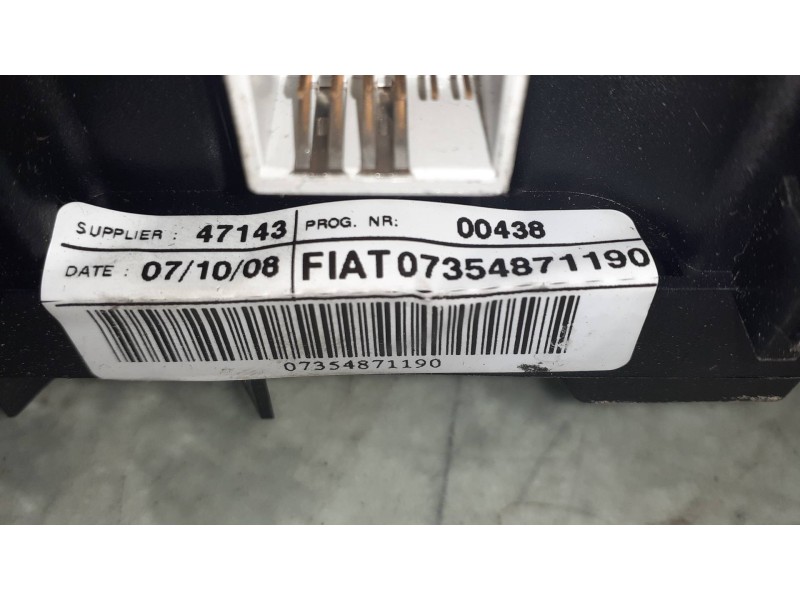 Recambio de mando luces para fiat bravo (198) 1.6 16v dynamic multijet (77kw) referencia OEM IAM 7354871190 B826 