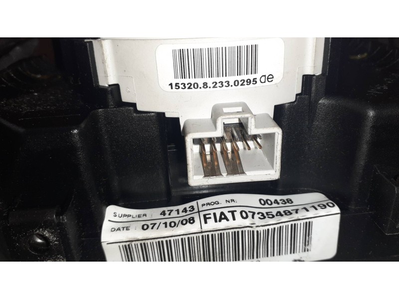 Recambio de mando luces para fiat bravo (198) 1.6 16v dynamic multijet (77kw) referencia OEM IAM 7354871190 B826 