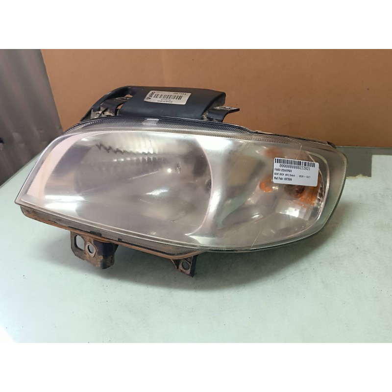 Recambio de faro izquierdo para seat ibiza (6k1) select referencia OEM IAM 087584 67743739 VALEO