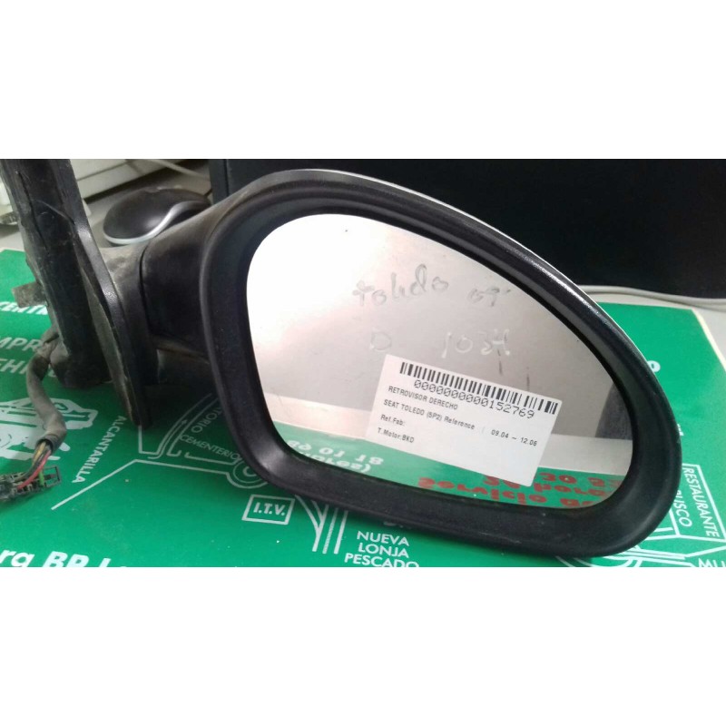 Recambio de retrovisor derecho para seat toledo (5p2) reference referencia OEM IAM   ELECTRICO