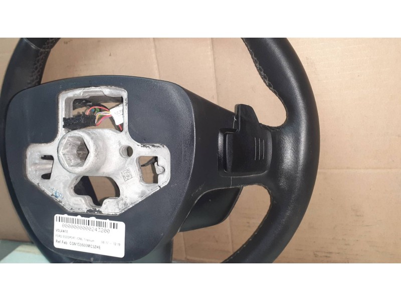 Recambio de volante para ford ecosport (cr6) titanium referencia OEM IAM CGN153600MC3ZHE CGN153600 PIEL