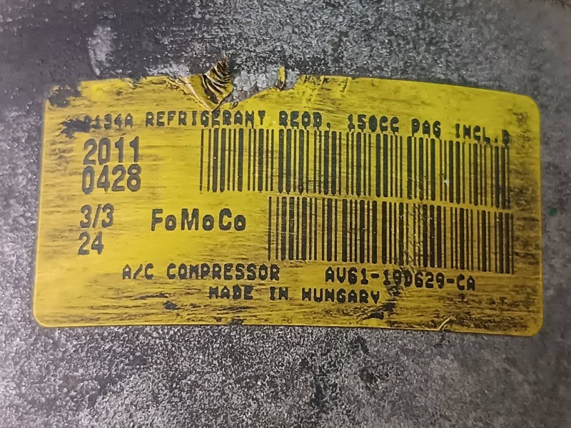 Recambio de compresor aire acondicionado para ford focus lim. (cb8) ambiente referencia OEM IAM AV6119D629CA  FOMOCO