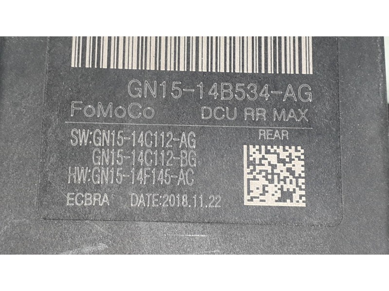 Recambio de modulo confort para ford ecosport (cr6) titanium referencia OEM IAM GN1514B534AG GN1514C122BG GN1514C122AG