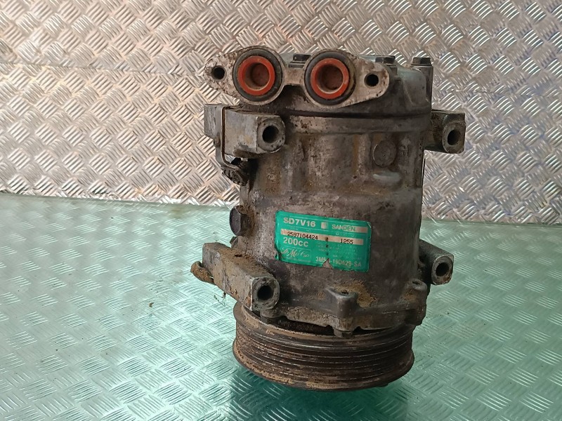 Recambio de compresor aire acondicionado para ford focus c-max (cap) ambiente (d) referencia OEM IAM 3M5H19D629SA SD7V16 SANDEN