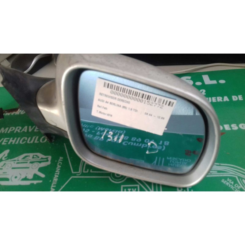 Recambio de retrovisor derecho para audi a4 berlina (b5) 1.9 tdi referencia OEM IAM   ELECTRICO