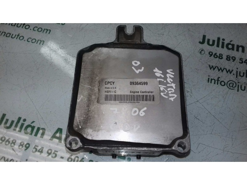 Recambio de centralita motor uce para opel vectra c berlina elegance referencia OEM IAM 09364599 D99004 KIT - DELCO