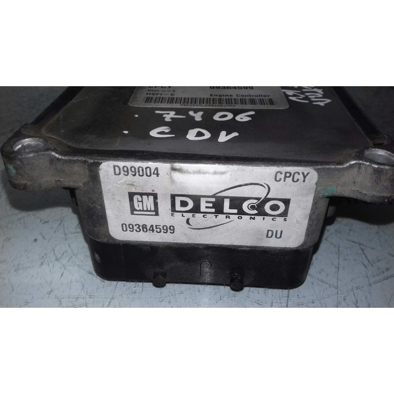 Recambio de centralita motor uce para opel vectra c berlina elegance referencia OEM IAM 09364599 D99004 KIT - DELCO