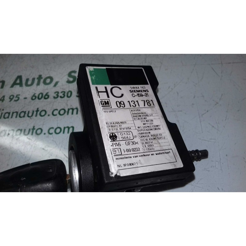 Recambio de centralita motor uce para opel vectra c berlina elegance referencia OEM IAM 09364599 D99004 KIT - DELCO