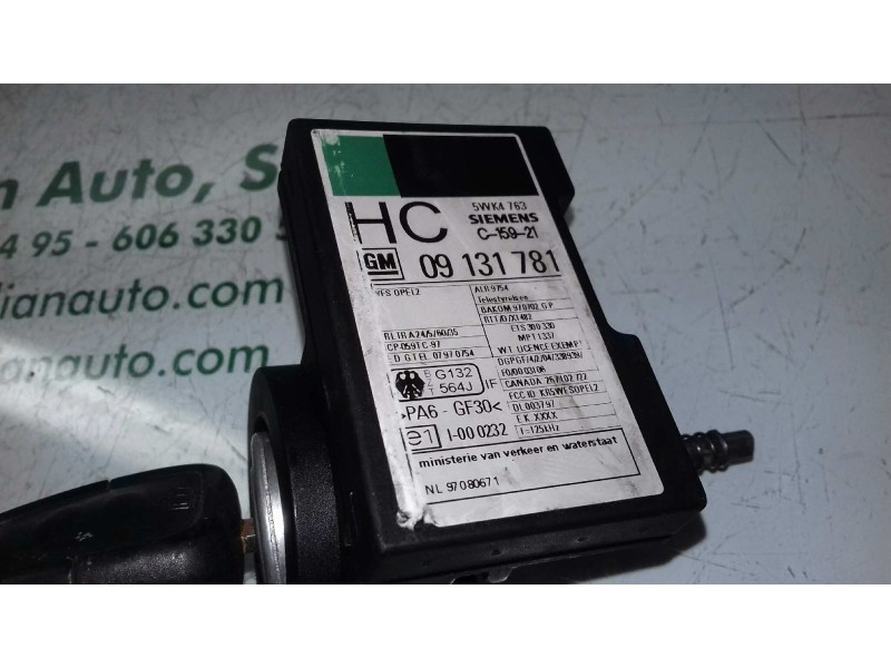 Recambio de centralita motor uce para opel vectra c berlina elegance referencia OEM IAM 09364599 D99004 KIT - DELCO