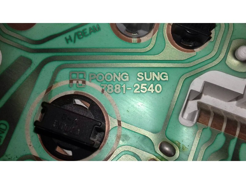 Recambio de cuadro instrumentos para hyundai accent (x3) 1.5 gs referencia OEM IAM 78812540  