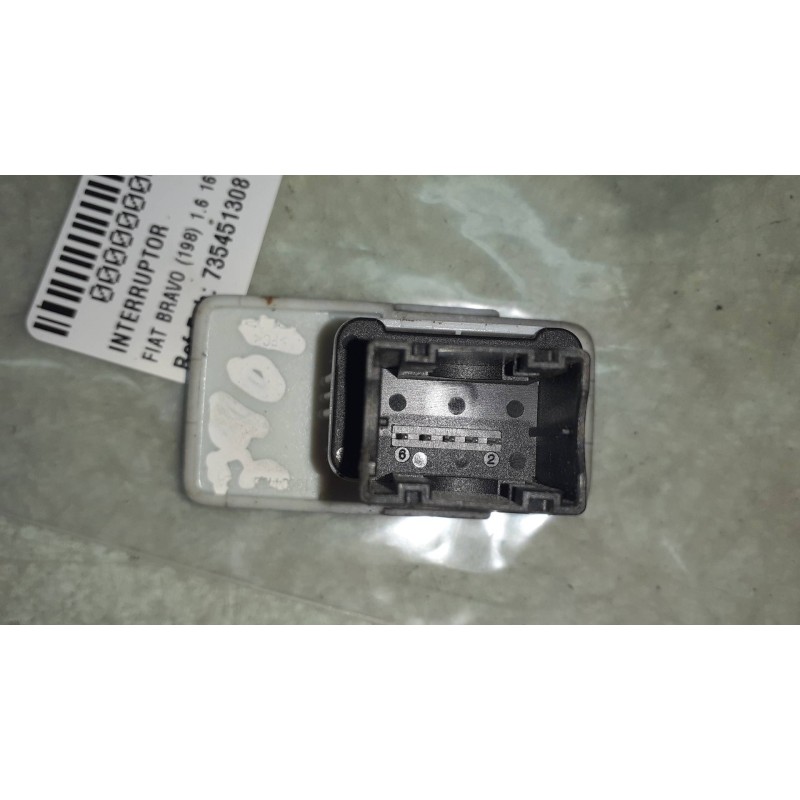 Recambio de interruptor para fiat bravo (198) 1.6 16v dynamic multijet (77kw) referencia OEM IAM 735451308  CONECTOR 5 PINES
