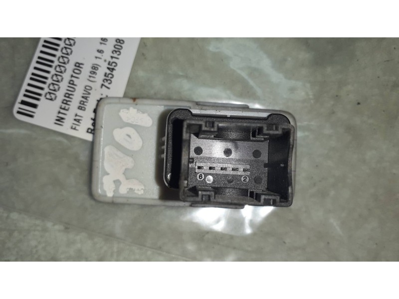 Recambio de interruptor para fiat bravo (198) 1.6 16v dynamic multijet (77kw) referencia OEM IAM 735451308  CONECTOR 5 PINES