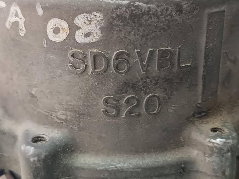 Recambio de compresor aire acondicionado para ford fiesta (cbk) ambiente referencia OEM IAM 2S6119D629AF SD6V12 SANDEN