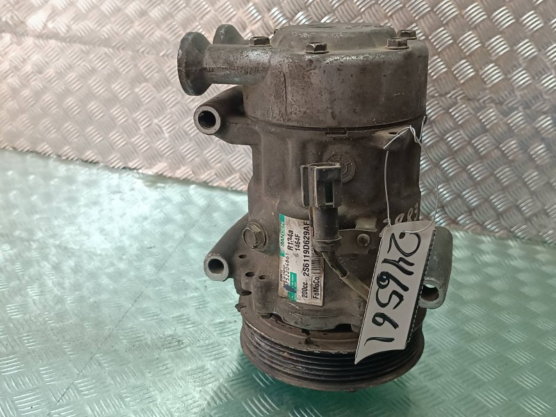 Recambio de compresor aire acondicionado para ford fiesta (cbk) ambiente referencia OEM IAM 2S6119D629AF SD6V12 SANDEN