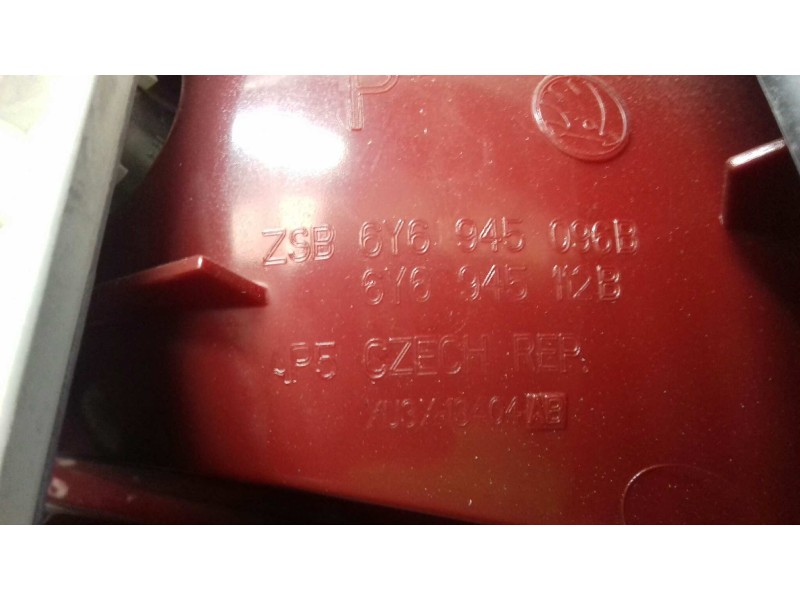 Recambio de piloto trasero derecho para skoda fabia (6y2/6y3) classic referencia OEM IAM ZSB6Y6945096B 6Y6945112B 