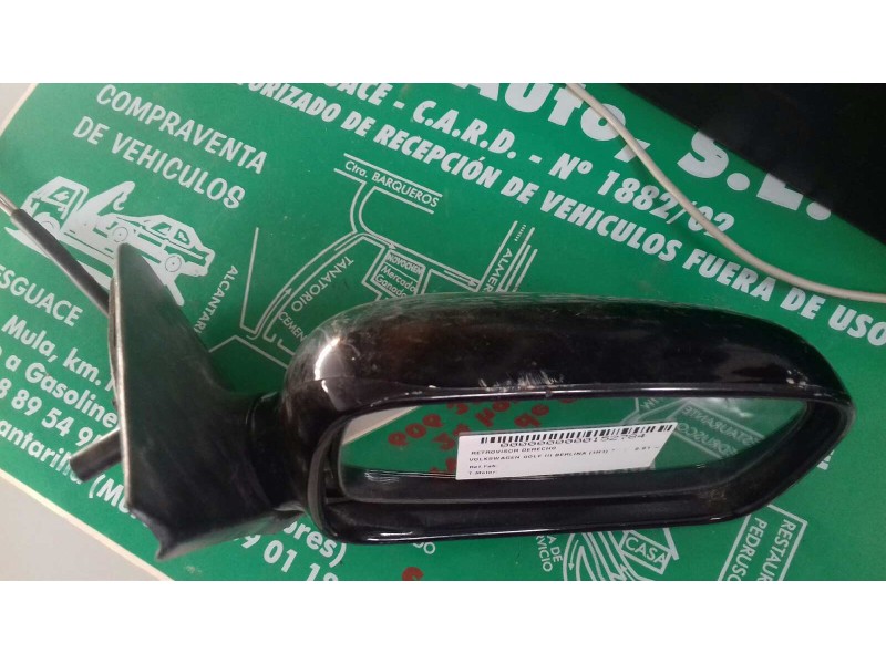 Recambio de retrovisor derecho para volkswagen polo berlina (6n1) referencia OEM IAM   MANUAL