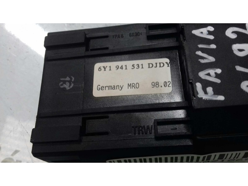 Recambio de mando luces para skoda fabia (6y2/6y3) classic referencia OEM IAM 6Y1941531  