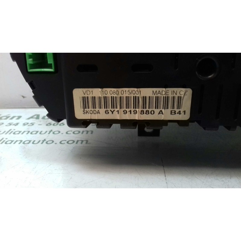 Recambio de centralita motor uce para skoda fabia (6y2/6y3) classic referencia OEM IAM 038906012GE 0281010862 KIT - BOSCH