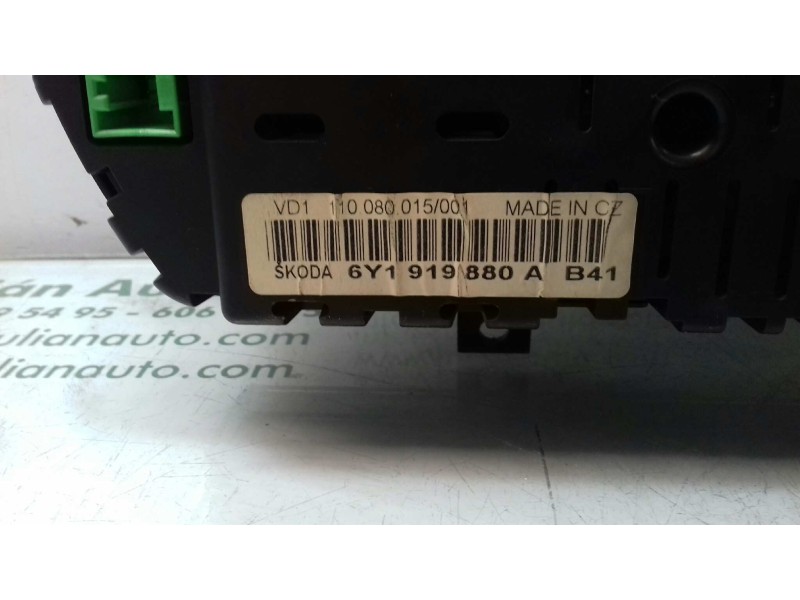 Recambio de centralita motor uce para skoda fabia (6y2/6y3) classic referencia OEM IAM 038906012GE 0281010862 KIT - BOSCH