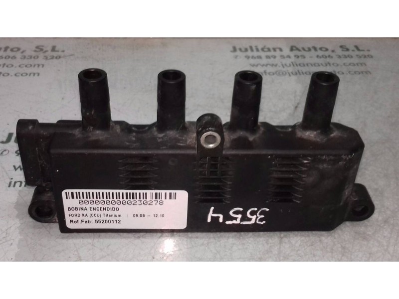 Recambio de bobina encendido para ford ka (ccu) titanium referencia OEM IAM 55200112 BAE940A CHAMPION