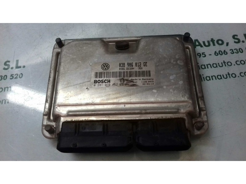 Recambio de centralita motor uce para skoda fabia (6y2/6y3) classic referencia OEM IAM 038906012GE 0281010862 KIT - BOSCH