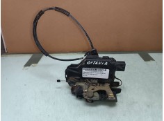 Recambio de cerradura puerta trasera derecha para skoda octavia berlina (1u2) 1.8 20v slx referencia OEM IAM  NEGRO 4+4 PINES