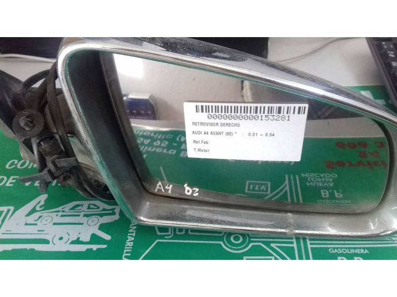 Recambio de retrovisor derecho para audi a4 avant (8e) referencia OEM IAM   ELECTRICO Recambio de retrovisor derecho para audi a4 avant (8e) referencia OEM IAM   ELECTRICO