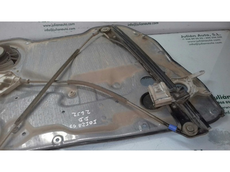 Recambio de elevalunas delantero derecho para seat ibiza (6l1) reference referencia OEM IAM 6L4837752AQ 6L4837756H ELECTRICO