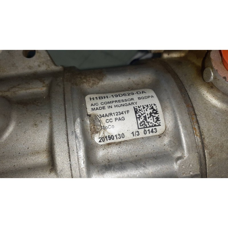 Recambio de compresor aire acondicionado para ford ecosport (cr6) titanium referencia OEM IAM H1BH19D629DA 19D629, FOMOCO