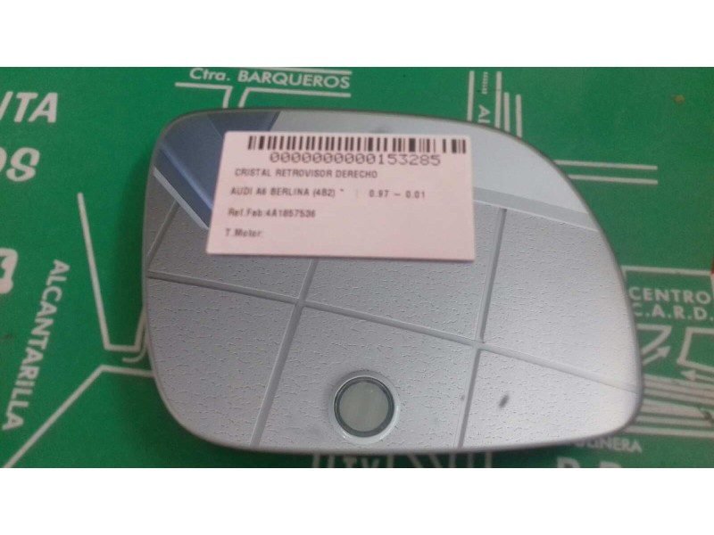 Recambio de cristal retrovisor derecho para audi a6 berlina (4b2) referencia OEM IAM 4A1857536  