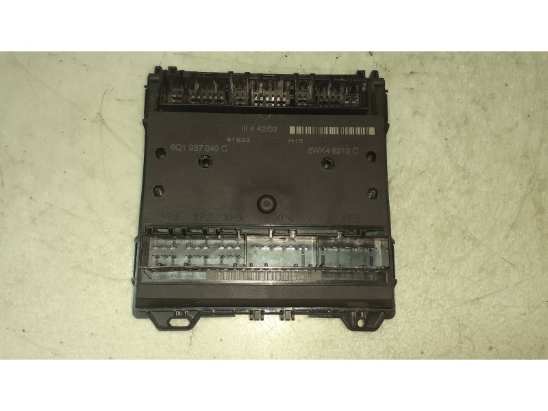 Recambio de modulo confort para seat ibiza (6l1) fresh referencia OEM IAM 6Q1937049C 5WK48212C SIEMENS
