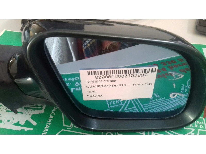 Recambio de retrovisor derecho para audi a6 berlina (4b2) 2.5 tdi referencia OEM IAM   ELECTRICO