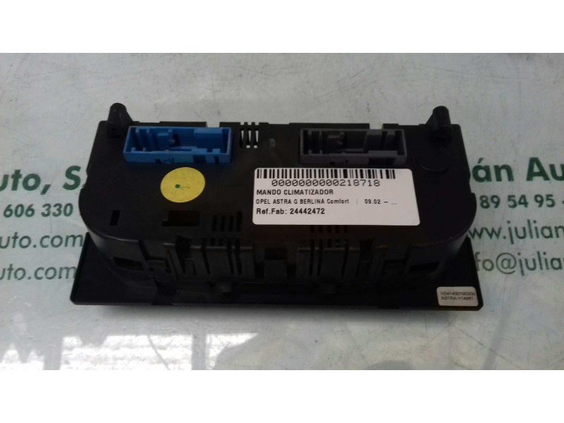 Recambio de mando climatizador para opel astra g berlina comfort referencia OEM IAM 24442472 24140022020 114981