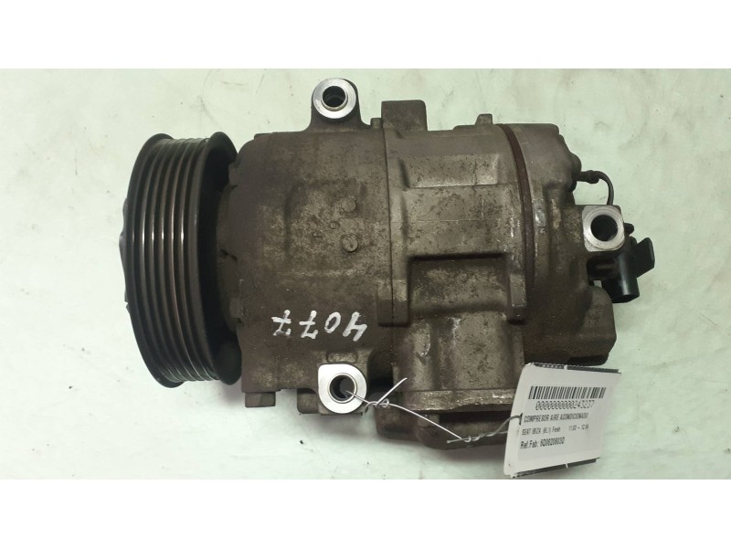 Recambio de compresor aire acondicionado para seat ibiza (6l1) fresh referencia OEM IAM 6Q0820803D 6SEU12C DENSO